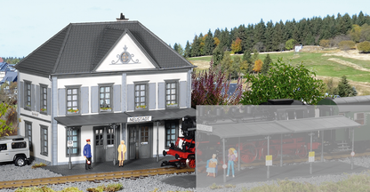Piko 62030 G Scale Neustadt Station, Building Kit