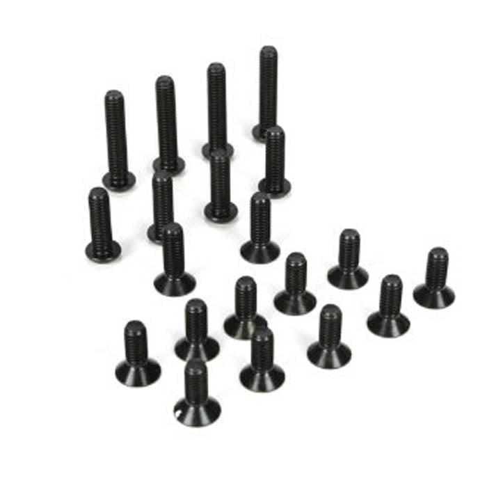 Losi LOSB6490 6mm BH & FH Screw Asst (20): 5IVE-T