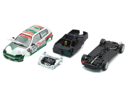 Honda Civic EG6 RHD (Right Hand Drive) #77 Team Castrol "National Saloon Car Cup" (1993) 1/64 Diecast Model Car by BM Creations