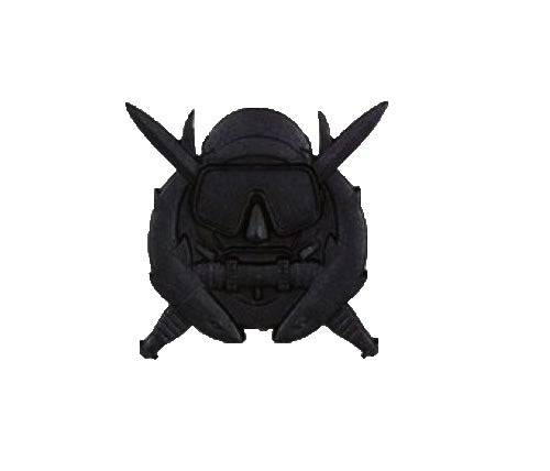 U.S. Army Diver Special Operations STA-BRITE® BLACK Metal Pin-on Badge