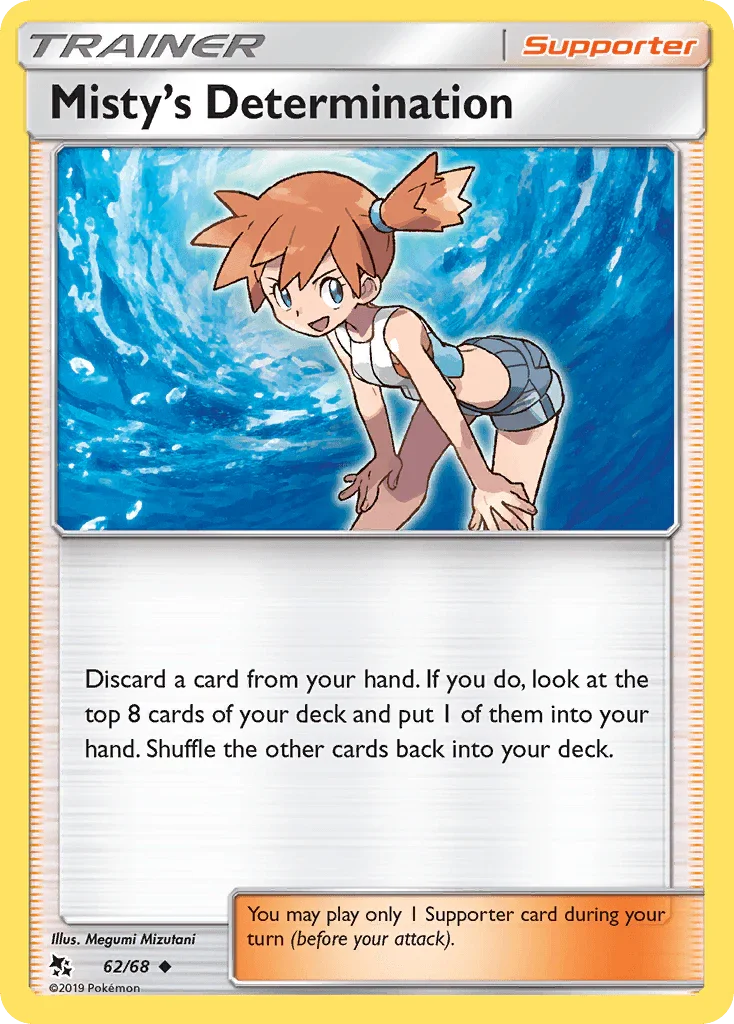 Misty's Determination (62/68) [Sun & Moon: Hidden Fates]
