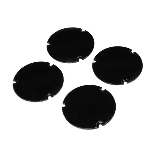 Losi LOS-2886 Wheel Cover Set, Black: 22S Sprint
