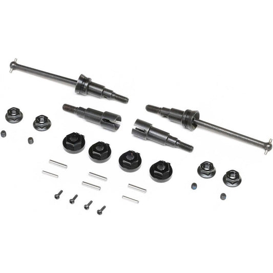 Losi -1929 Aluminum Hex Drive Set Red: NASCAR GROM