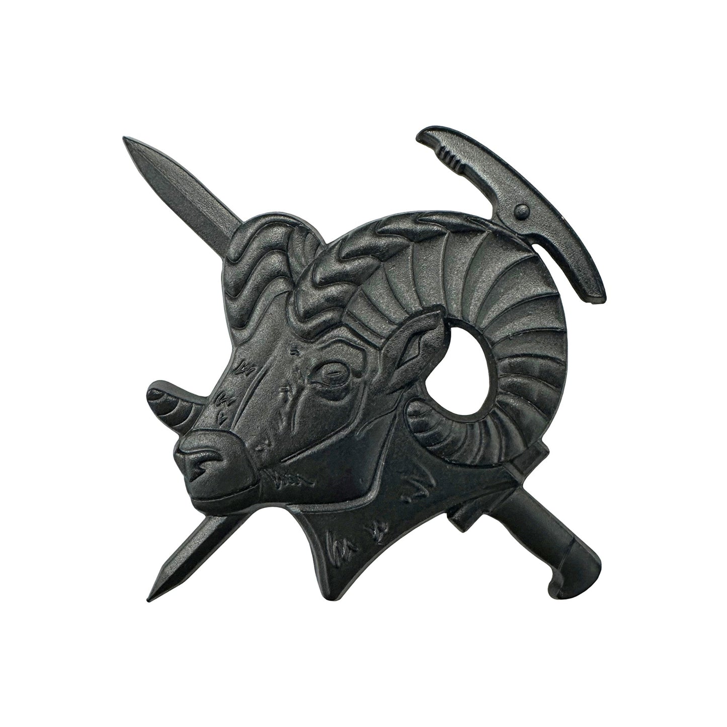 U.S. Army Mountaineering Badge Full Size Black Metal STA-BRITE®