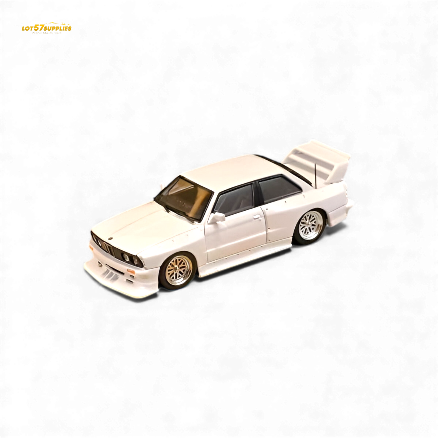 (Pre-Order) SW BMW E30 M3 LTO Modified - White 1:64