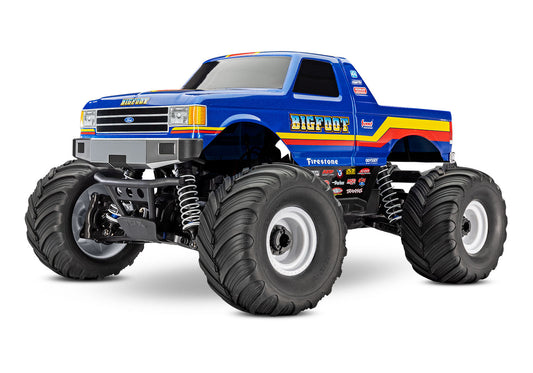 Traxxas Bigfoot 1/10 RTR 4WD Brushless Monster Truck Blue