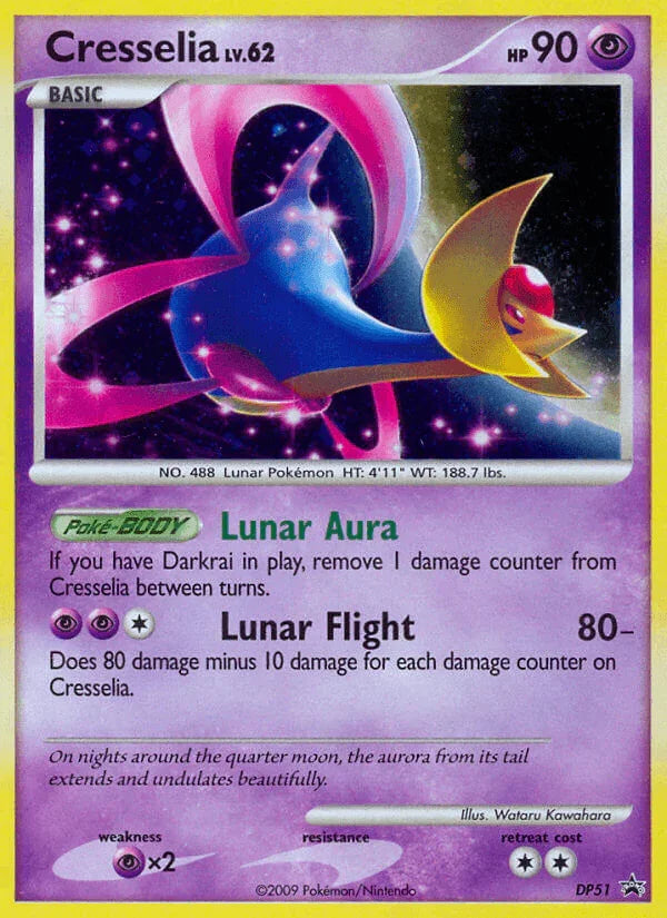 Cresselia (DP51) [Diamond & Pearl: Black Star Promos]