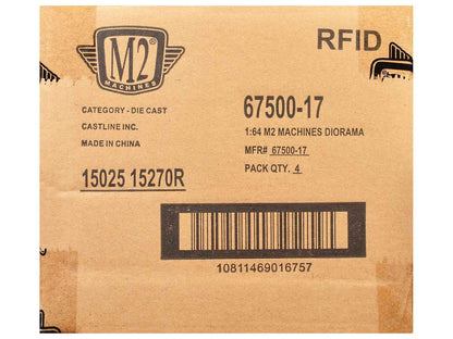 "Auto News" Release 17 Set of 4 Cars Limited Edition to 8500 pieces Worldwide 1/64 Diecast Model Cars by M2 Machines