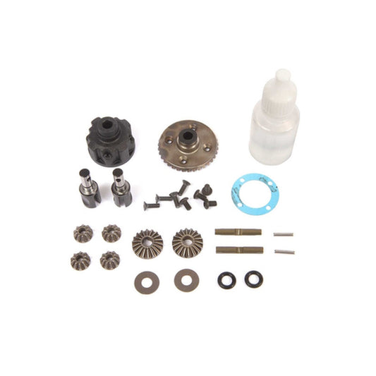 Team Losi Racing TLR332086 Front Rear Diff Complete Metal 22X-4