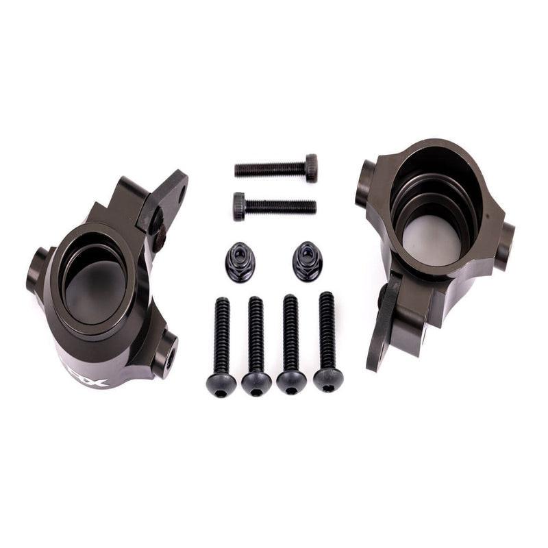 Traxxas 9635A Sledge L/R Dark Titanium Aluminum Steering Blocks