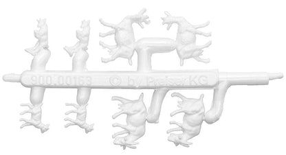 Vollmer 43745 1/87 Goat Barn with Goats, Polyplate HO Kit