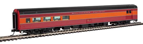 Walthers Mainline 910-30064 HO Scale 85' Budd Baggage-Lounge RTR SP Daylight