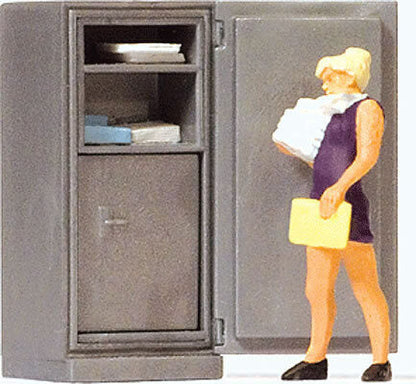 Preiser 29106 HO Scale Individual Figure Overworked Secretary