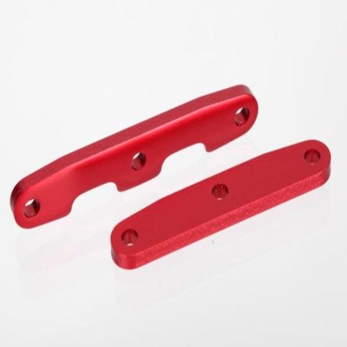 Traxxas 6823R Bulkhead Tie Bars Front/Rear Red