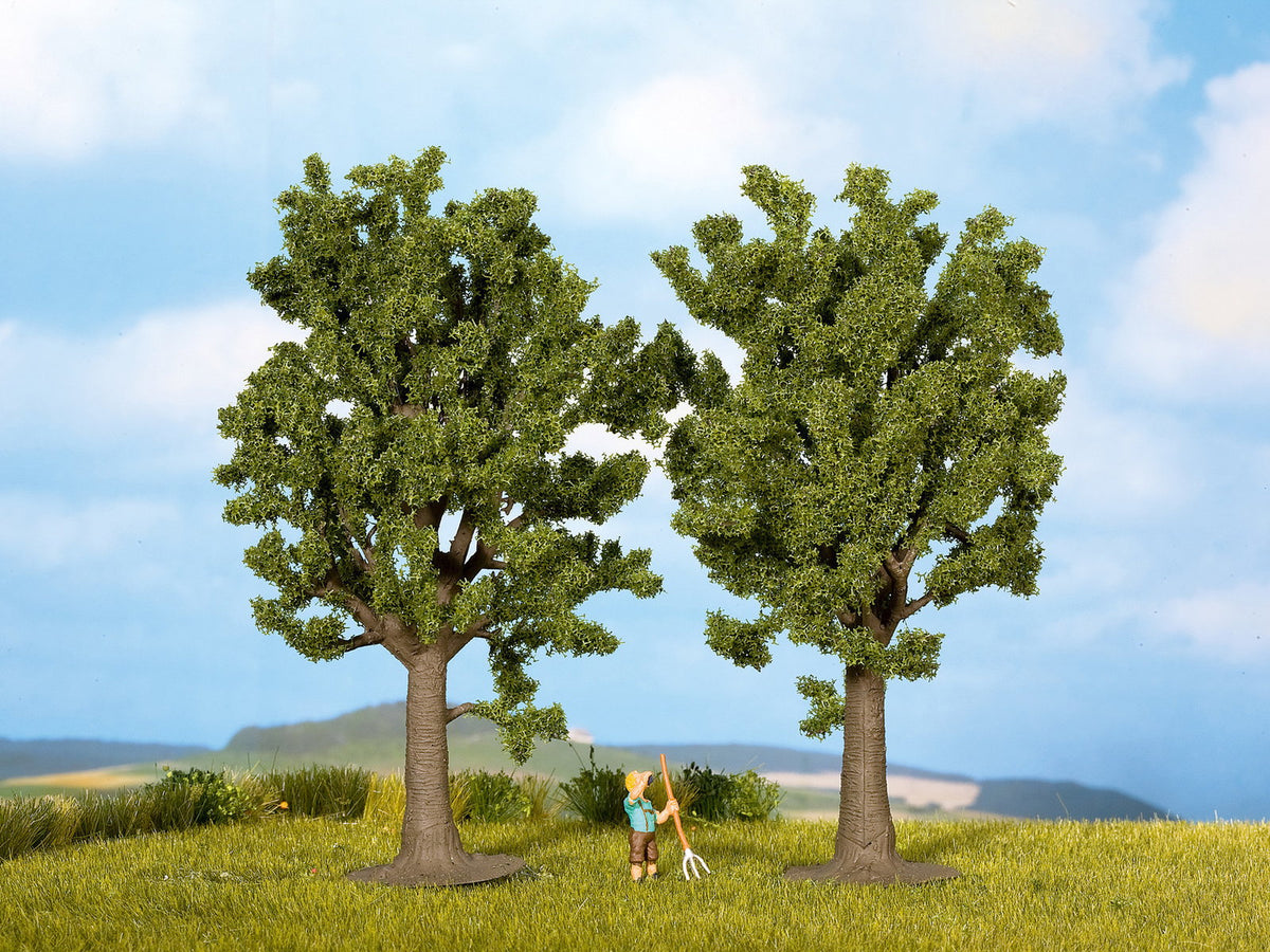 Noch 25170 HO Scale Beech Trees, 13 cm, Pack of 2