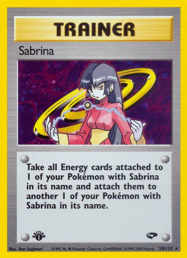 Sabrina (20/132) [Gym Challenge 1st Edition]