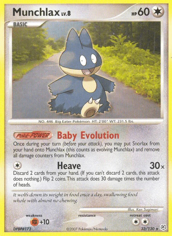 Munchlax (33/130) [Diamond & Pearl: Base Set]