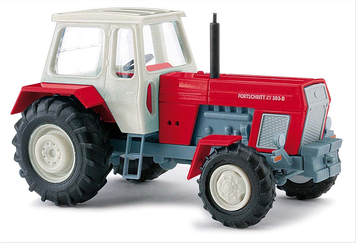 Busch 42848 HO Scale Fortschritt ZT303 Tractor, Red