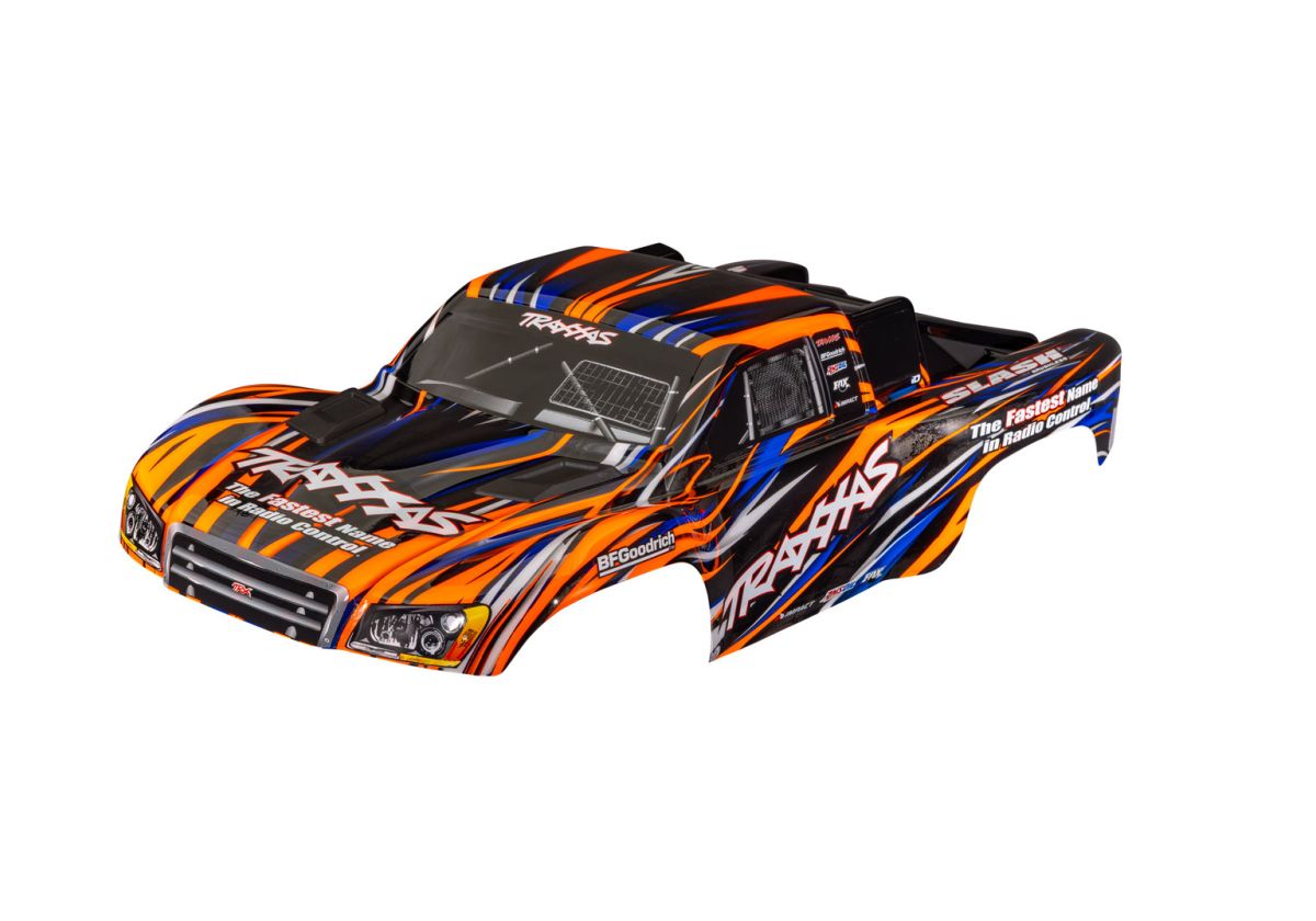Traxxas 6941-ORNG Slash 4X4 Clipless Body