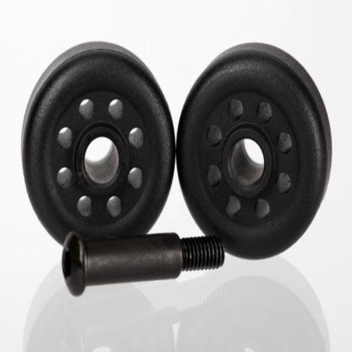 Traxxas 6977 Wheelie Bar Wheels w/Axle Funny Car (2)
