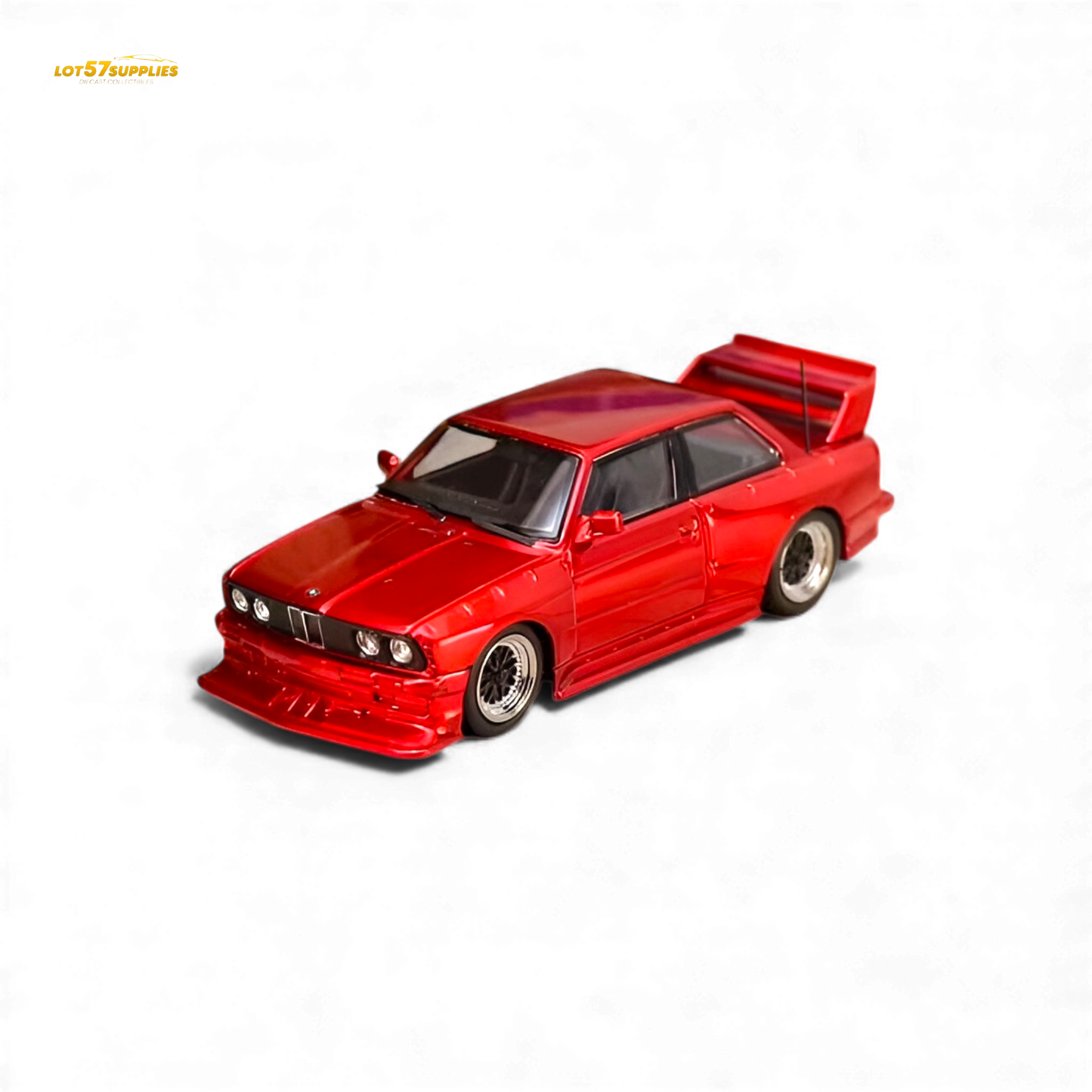 (Pre-Order) SW BMW E30 M3 LTO Modified - Red 1:64