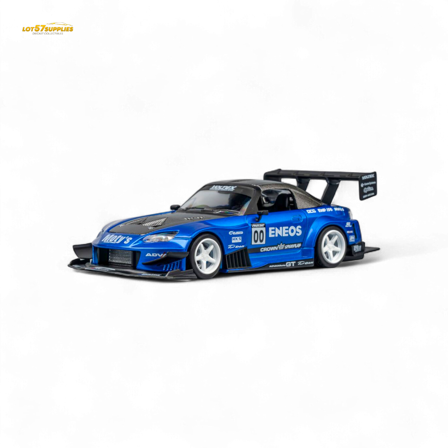 (Pre-Order) MicroTurbo S2000 ENEOS #00 TOP FUEL - Candy Blue 1:64