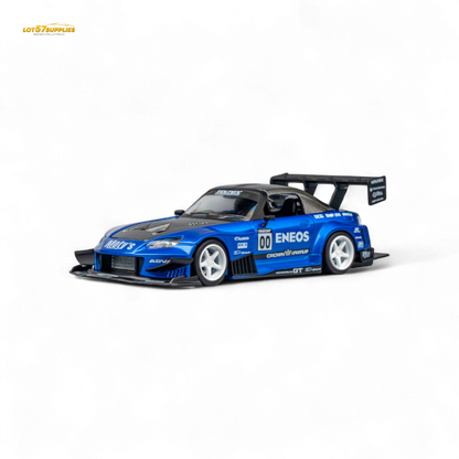 MicroTurbo Honda S2000 ENEOS #00 TOP FUEL - Candy Blue 1:64