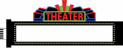 Miller Engineering 1181 O/S Theater Sign