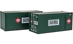 Walthers SceneMaster 949-8680 HO 20' REA 2-Pack #260090, 260092