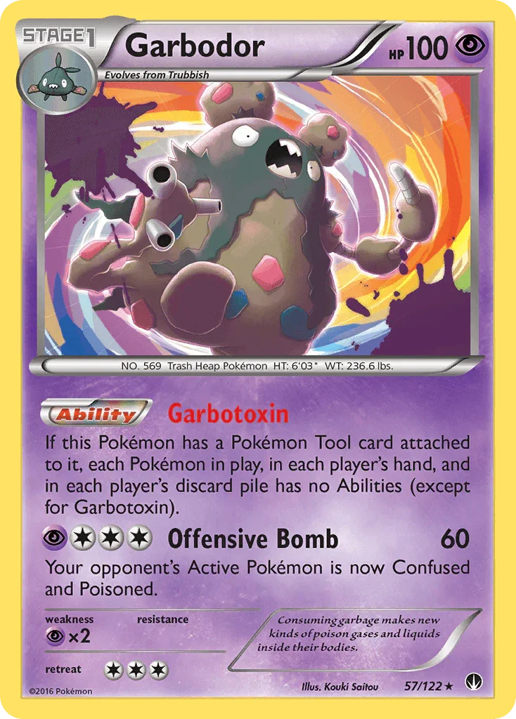 Garbodor (57/122) [XY: BREAKpoint]