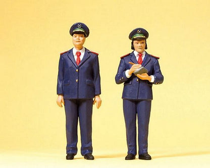 Preiser 45148 O Scale Railroad Personnel Chinese Railway Personnel