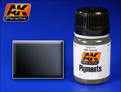 AK Interactive 86 Dark Steel Dry Pigment 35ml Bottle