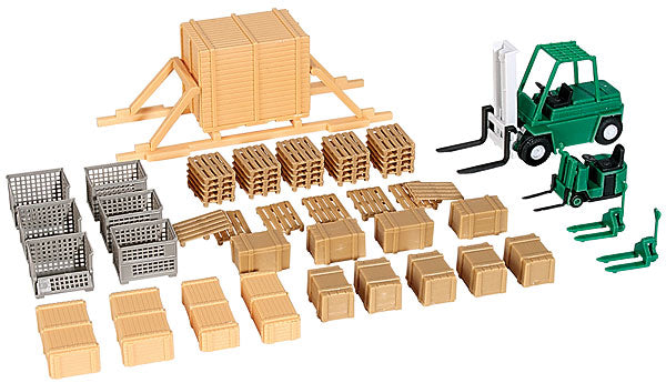 Kibri 38628 1/87 Warehouse Accessory Set Plastic Model Kit