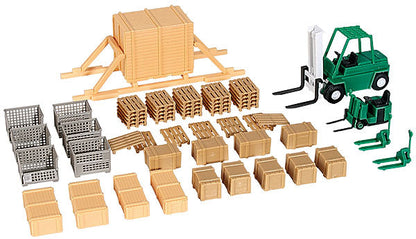 Kibri 38628 1/87 Warehouse Accessory Set Plastic Model Kit