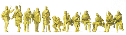 Preiser 16545 HO Scale Military - Soviet Union WWII - Unpainted