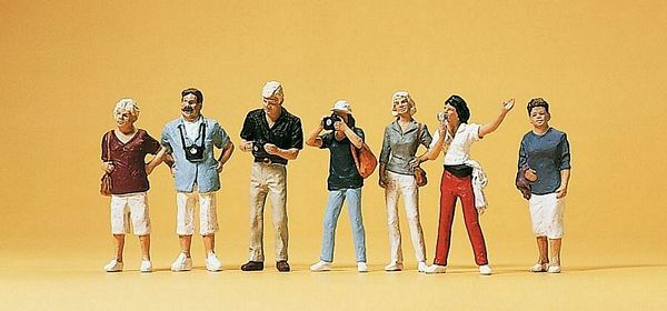Preiser 10468 HO Scale Spectators City Sightseers