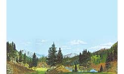 Walthers SceneMaster 949-702 HO Background Scene - Tall Timber