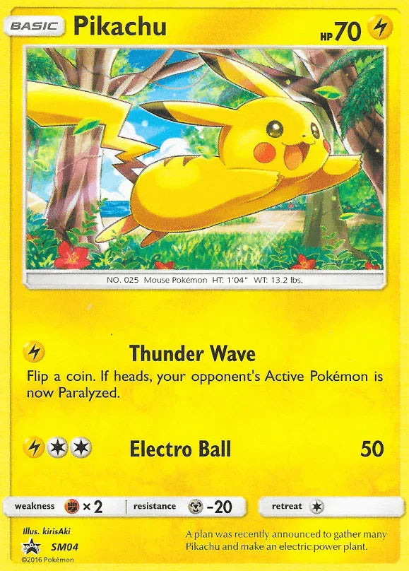 Pikachu (SM04) [Sun & Moon: Black Star Promos]