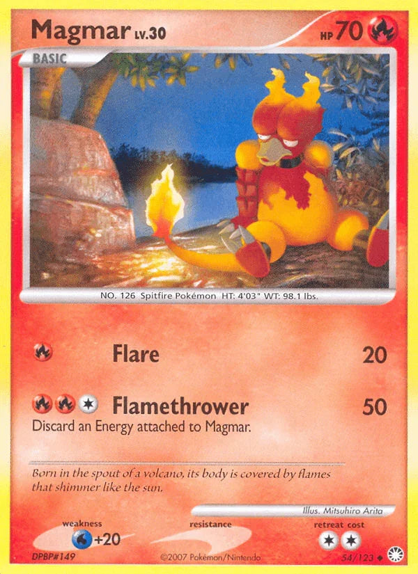 Magmar (54/123) [Diamond & Pearl: Mysterious Treasures]