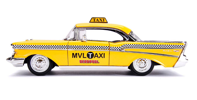 Jada Toys 30290 1/24 Deadpool Taxi with Deadpool Figure
