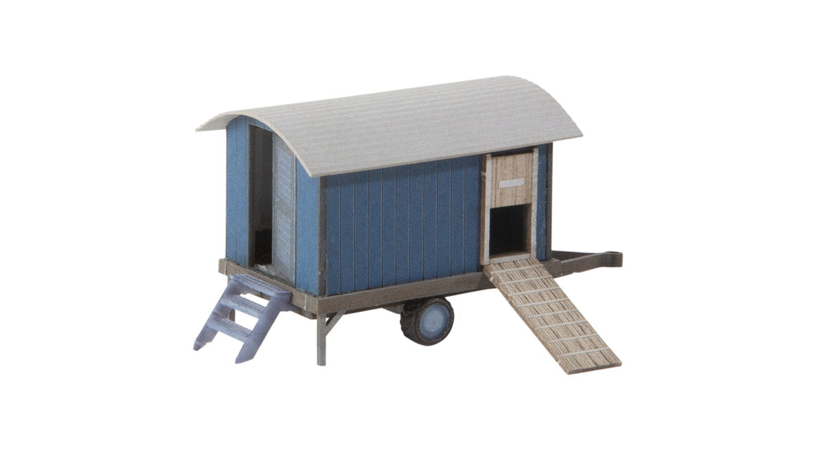 Noch 14377 HO Scale Henmobile Chicken Coop Laser-Cut Kit
