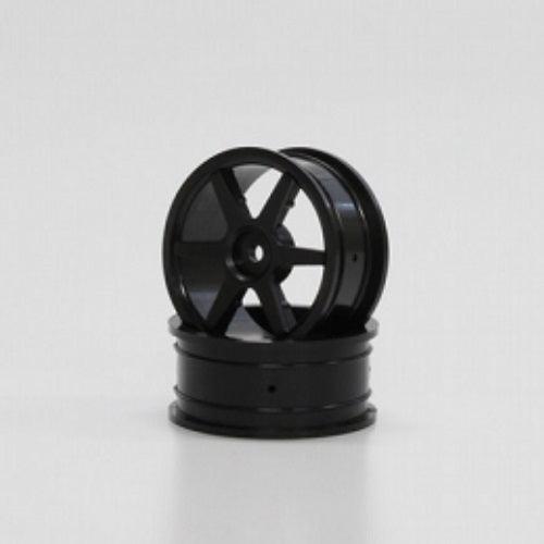 Kyosho VZH001BK 24mm 6-Spoke Wheel Black