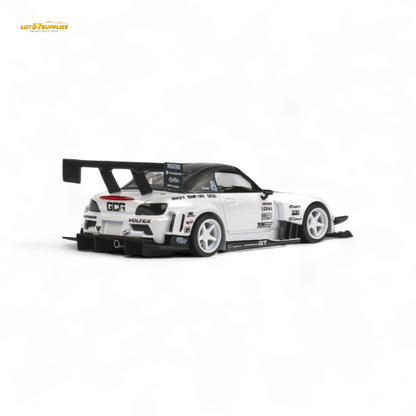 MicroTurbo Honda S2000 Metallic White 1:64