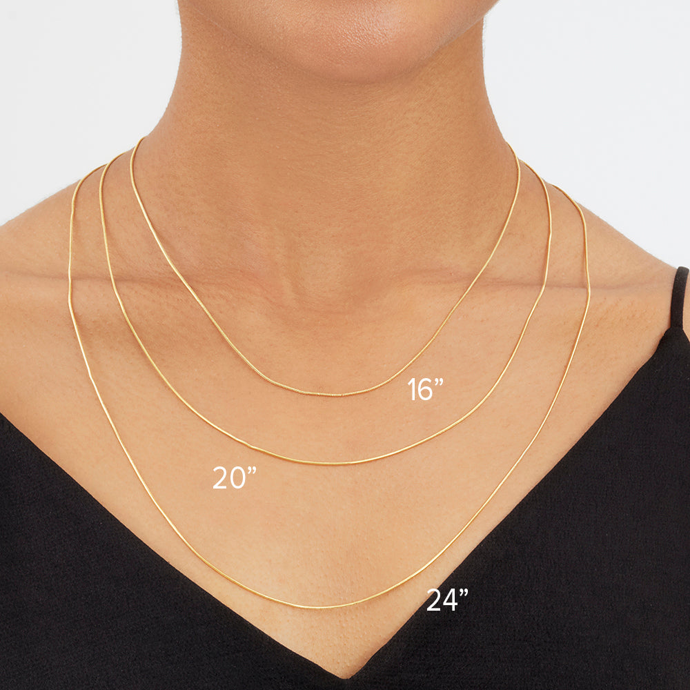 Sterling Silver Snake Chain by Sterling Forever