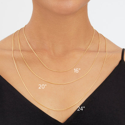 Sterling Silver Snake Chain by Sterling Forever