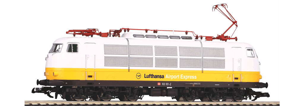 Piko 37443 G Scale DB BR103 Electric Lufthansa Loco, Sound