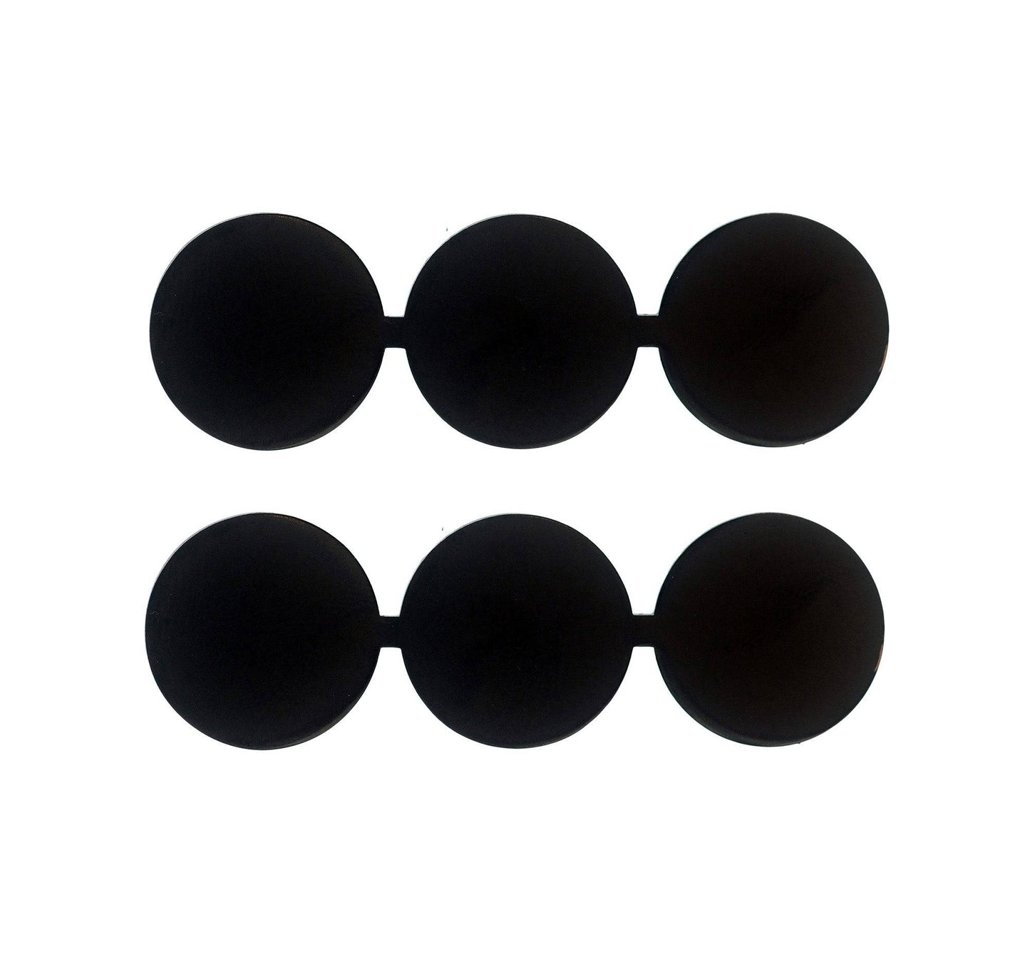 ROTC Captain STA-BRITE® (Black) Rank Pin-on (pair)