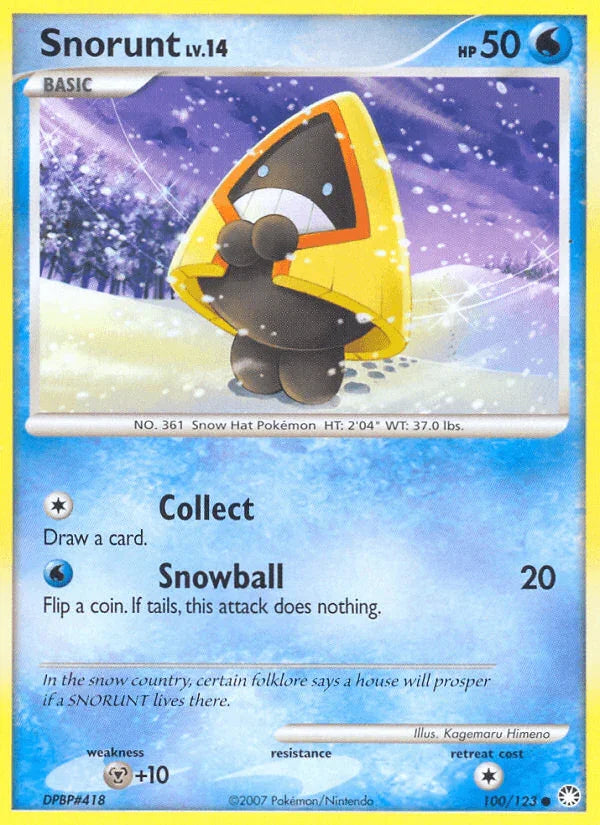 Snorunt (100/123) [Diamond & Pearl: Mysterious Treasures]