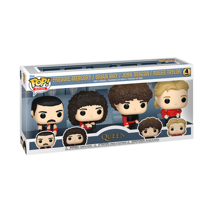 POP! Rocks: Queen- Radio Gaga 4PK