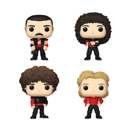 POP! Rocks: Queen- Radio Gaga 4PK